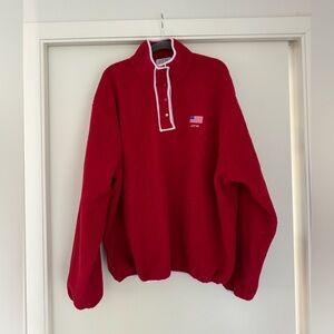 American Flag boat fleece